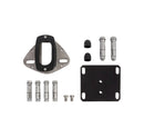 Комплект аксесоари за монтаж на панти с автомат за затваряне на врати Interio към фундамент