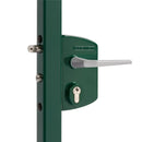 Брава за индустриална врата LAKQU2 Locinox за квадратен и правоъгълен профил