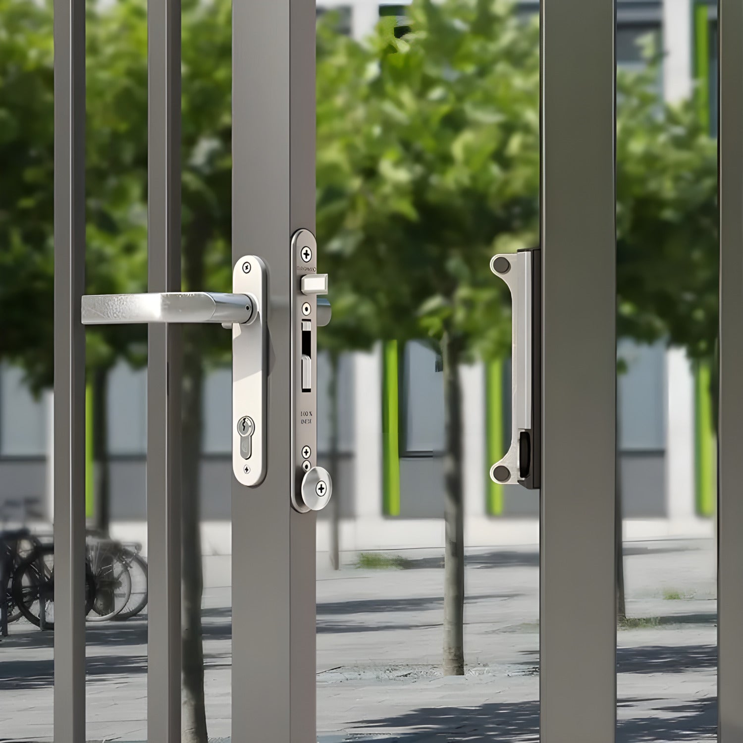 Усилен насрещник SFKB Locinox за брави за вграждане Fortylock, Fiftylock и Sixtylock