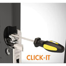 Брава за вграждане Sixtylock Locinox за профил с минимална ширина 60 мм.