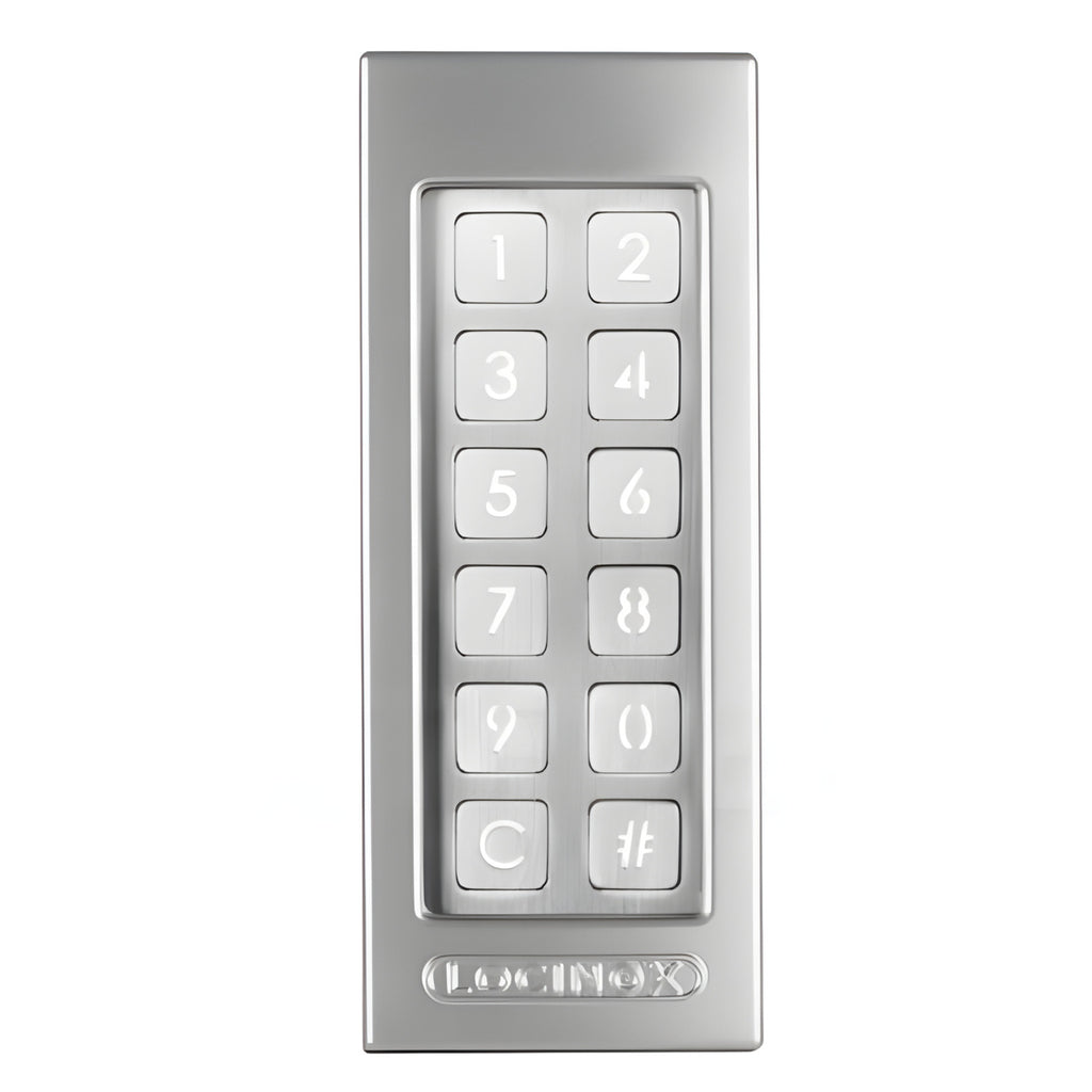 Клавиатура за контрол на достъпа SlimStone 2 Locinox с две вградени релета - Nika.bg