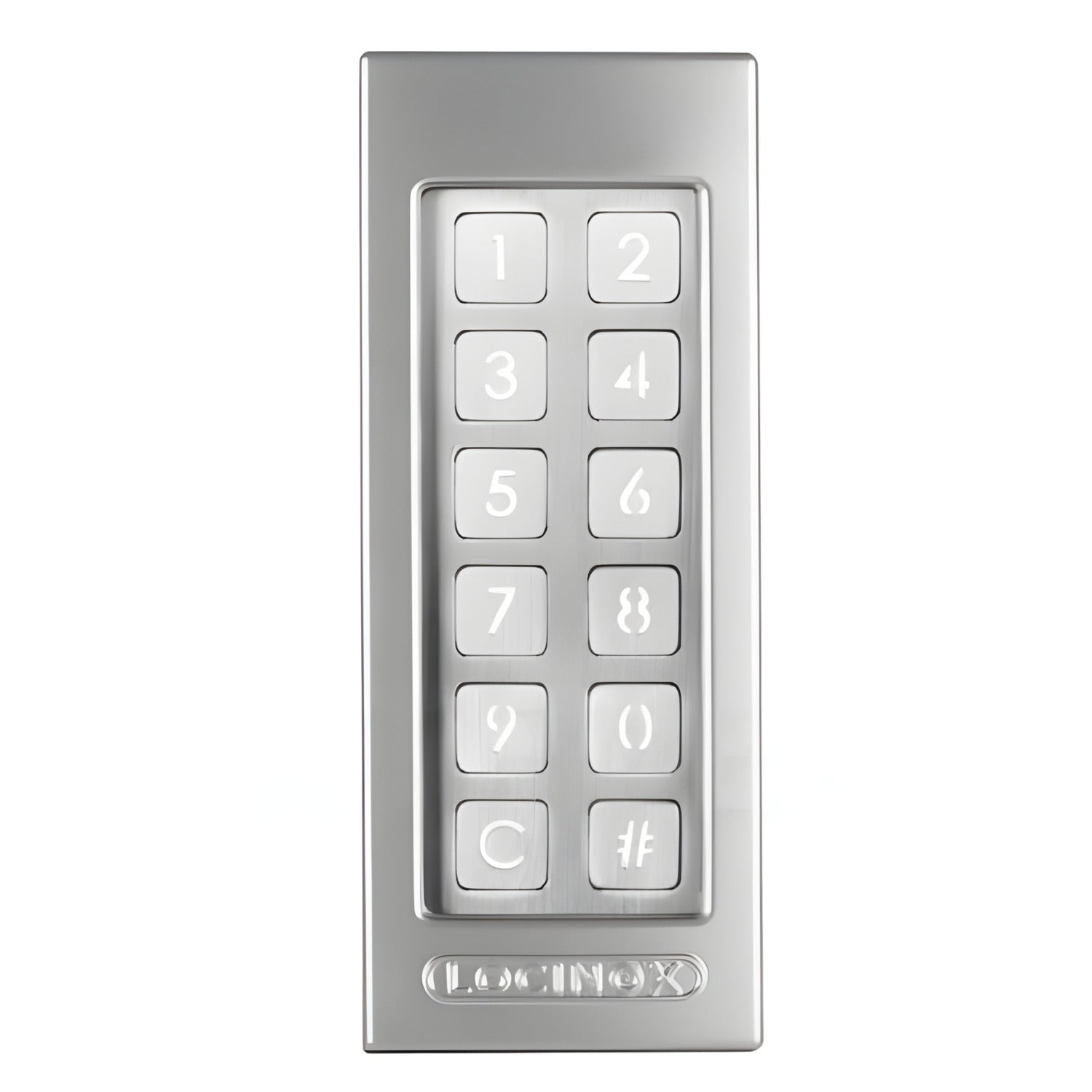 Клавиатура за контрол на достъпа SlimStone 2 Locinox с две вградени релета