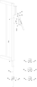 Сюрме за вграждане SUBY Locinox