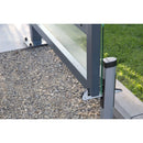 Алуминиев стопер за пешеходна врата Under Gate Catcher Locinox