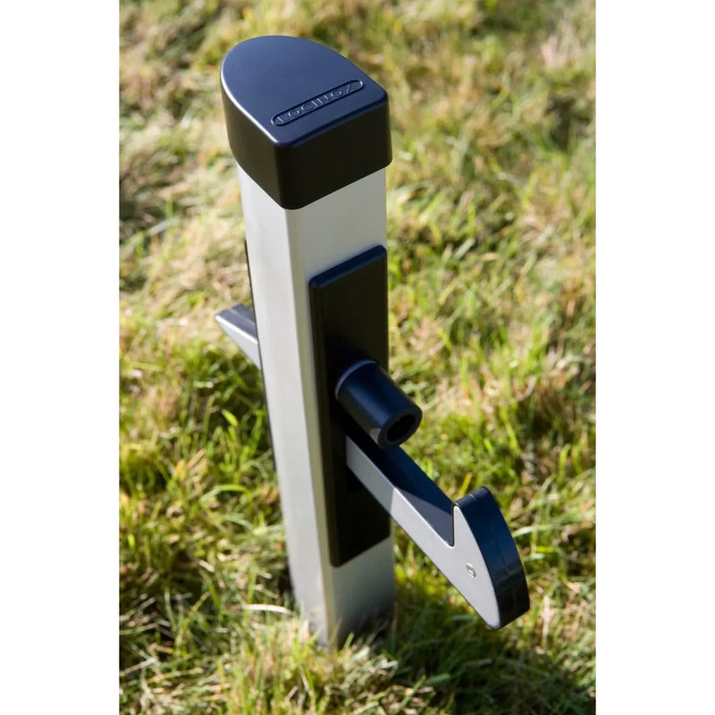 Алуминиев стопер за пешеходна врата Under Gate Catcher Locinox