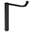 Електрически автомат Venus Locinox в черен цвят с шарнирно рамо и механизъм за пешеходни врати с реверсивен двигател и лесен монтаж