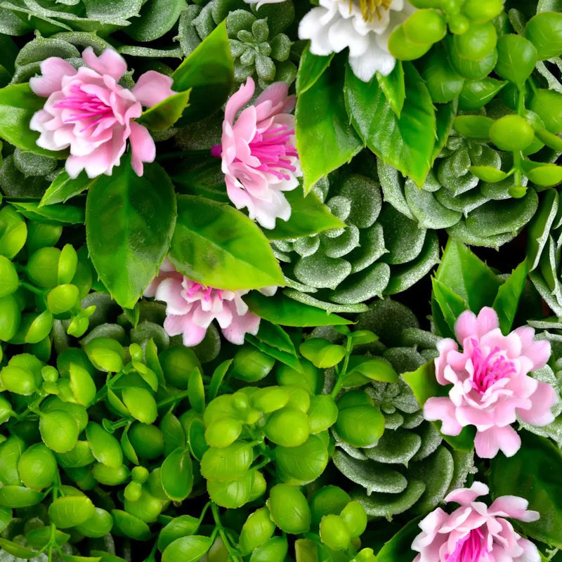 Декоративно квадратно пано за стена СУКУЛЕНТНИ РАСТЕНИЯ UV 50х50 cm