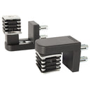 Комплект 90° панти Nosehinge-I Locinox монтаж без заварка за профил на крилото 50 мм.