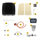 Фурна за пица Ooni Koda 2 Pro на газ + маркуч и регулатор
