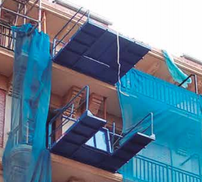 Платформа за строително палетизирани товари дължина 3 метра