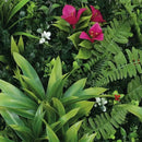 Декоративна плочка ТРОПИЧЕСКИ РАСТЕНИЯ и розова БУГЕНВИЛЕЯ UV 50х50 cm