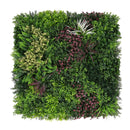 Декоративна плочка ПАПРАТ, ФАЛАРИС с акцент бордо UV 100х100 cm