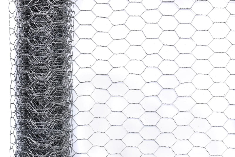 Хексагонална мрежа HOBBY FENCE, RO 81888, RO 81895, 25 x 25 mm, ∅ 0.8 mm, поцинкована