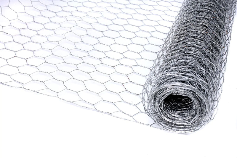 Хексагонална мрежа HOBBY FENCE, RO 81888, RO 81895, 25 x 25 mm, ∅ 0.8 mm, поцинкована