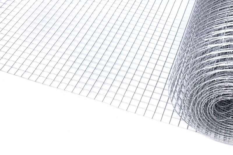 Електрозаварена мрежа HOBBY FENCE, RO 81949, RO 81956, 12.7 x 12.7 mm, ø 1.0 mm, поцинкована