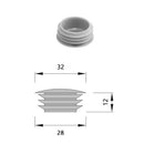 Пластмасова тапа за кофраж ф28-32 мм, оранжева, 250 броя в чувал, произведена в Германия.