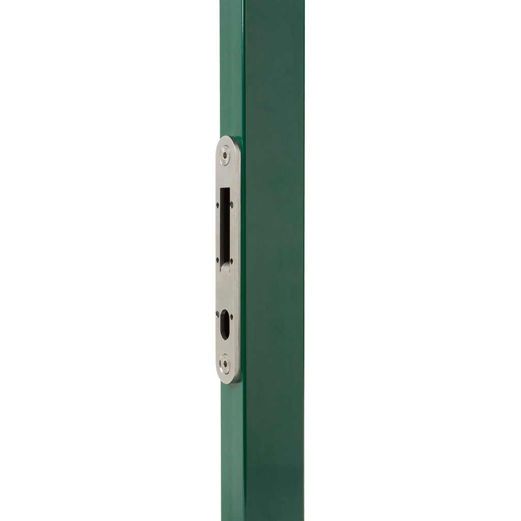 Насрещник SHKC Locinox с основа за вграждане за брава за вграждане H-Compact - Nika.bg