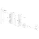 Усилен насрещник за индустриална врата SHKLQF Locinox