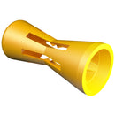 Предпазна капачка за арматура в сигнален жълт цвят, предпазваща от наранявания, Ø16-30 мм.