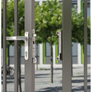 Брава за вграждане Sixtylock Locinox за профил с минимална ширина 60 мм.