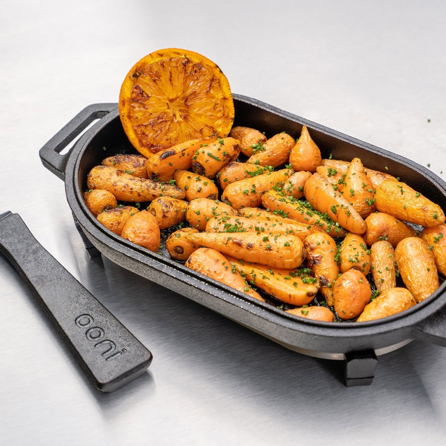 Чугунен тиган Ooni Sizzler, 15 x 31 см. - Nika.bg