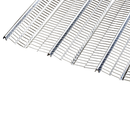 Щрех метал от поцинкована ламарина, размер 60 x 250 см, ребро H = 10 мм, идеален за кофраж.