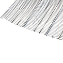 Щрех метал от поцинкована ламарина, размер 60 x 250 см, ребро H = 4 мм, идеален за кофраж.
