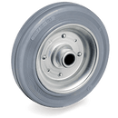 Серия 23 Колела с лагеруване на втулка, сива гума/стомана - Tellure Rota