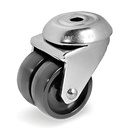 Ф50мм. Двойно полиамидно колело с отвор - 323202 Tellure Rota