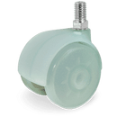 Ф50мм. Мебелно колело с шпилка, полипропилен - 347302 Tellure Rota