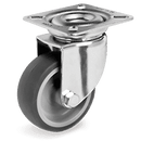 Серия 38 Въртящи колела на MC планка, термопластична гума/полипропилен - Tellure Rota