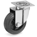 Серия 51 Въртящи колела на MC планка, TPR гума/полипропилен - Tellure Rota