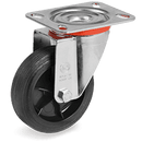 Серия 51 Въртящи колела на NL планка, TPR гума/полипропилен - Tellure Rota