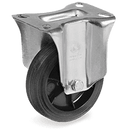 Серия 51 Стационарни колела на NL планка, TPR гума/полипропилен - Tellure Rota