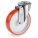 Серия 60 Въртящи колела с отвор на NL вилка, полиамид/полиуретан - Tellure Rota