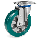 Серия 62AL Въртящи колела на M планка, TR-ROLL полиуретан/алуминий - Tellure Rota