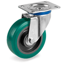 Серия 62NY Въртящи колела на M планка, TR-ROLL полиуретан/полиамид - Tellure Rota