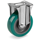 Серия 62NY Стационарни колела на NL планка, TR-ROLL полиуретан/полиамид - Tellure Rota