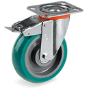 Серия 62NY Въртящи колела на NL планка/спирачка, TR-ROLL полиуретан/полиамид - Tellure Rota