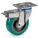 Серия 62NY Въртящи колела на M планка/спирачка, TR-ROLL полиуретан/полиамид - Tellure Rota