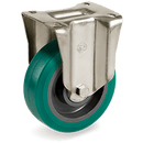 Серия 62NY Стационарни колела на усилена P планка, TR-ROLL полиуретан/полиамид - Tellure Rota