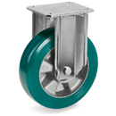 Серия 62AL Стационарни колела на Extra-heavy EP планка, TR-ROLL полиуретан/алуминий - Tellure Rota