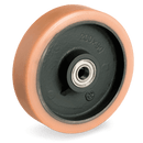 Серия 63GH Колела със сачмен лагер, Vulkollan®/чугун - Tellure Rota