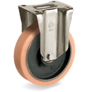 Серия 63GH Стационарни колела на усилена P планка, Vulkollan®/чугун - Tellure Rota