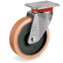 Серия 63GH Въртящи колела на Extra-heavy EP планка, Vulkollan®/чугун - Tellure Rota