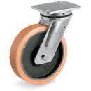 Серия 63GH Въртящи колела на EE MHD планка, Vulkollan®/чугун - Tellure Rota