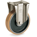 Серия 63AC Стационарни колела на усилена P планка, Vulkollan®/стомана - Tellure Rota