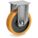 Серия 64 Стационарни колела на Extra-heavy EP планка, TR полиуретан/чугун - Tellure Rota