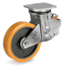 Серия 64 Въртящи колела на EES MHD пружинна планка, TR полиуретан/чугун - Tellure Rota