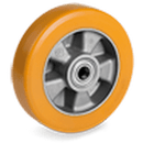 Серия 65HT Колела със сачмен лагер, полиуретан/алуминий - Tellure Rota